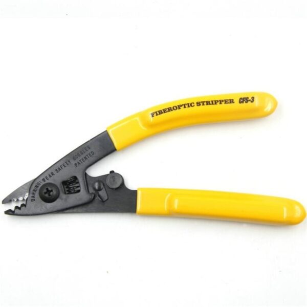 High-Quality Fibre Optic Stripper 3 Hole Strip Yellow