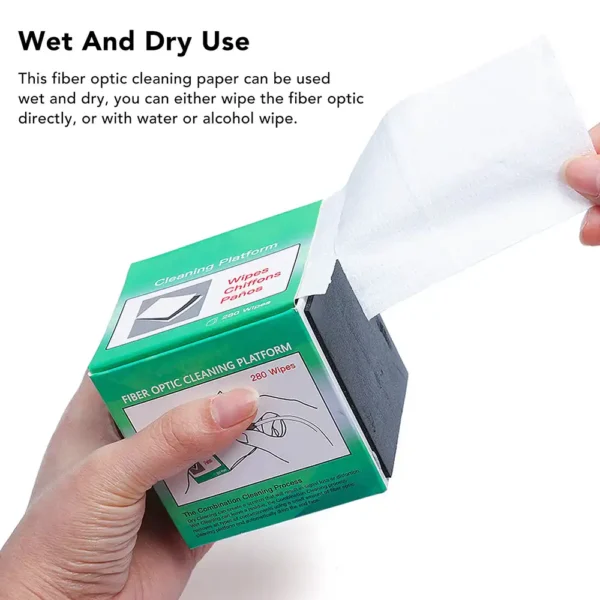 Fiber optic Cleaning Paper Dust-free paper